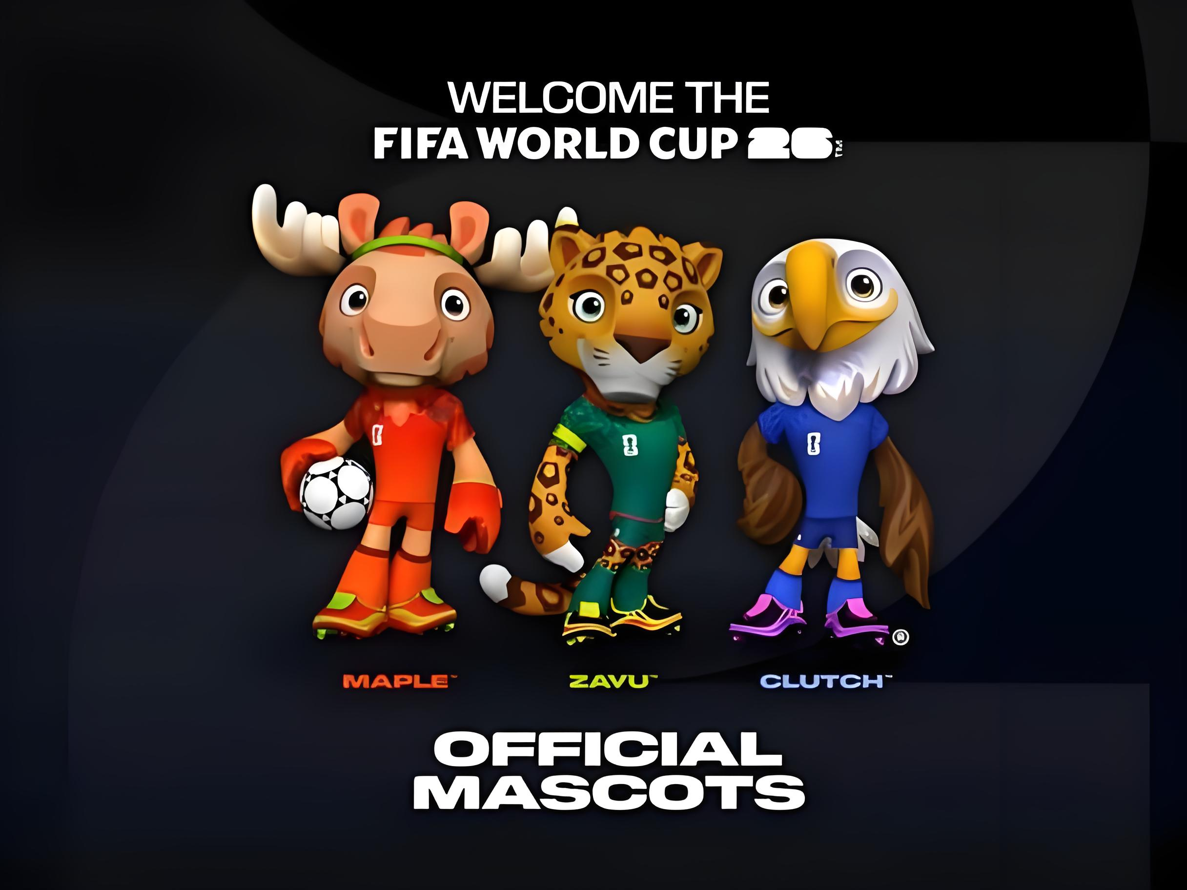 美加墨世界杯吉祥物发布